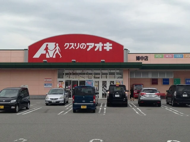 クスリのアオキ婦中店まで650m