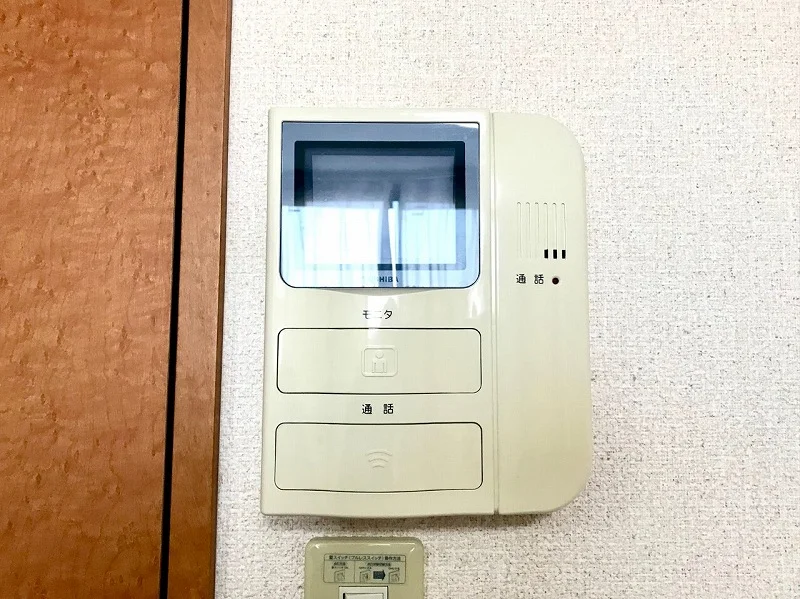 モニター付きインターホンあり