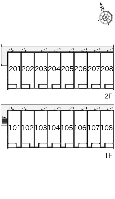 間取り配置図です。