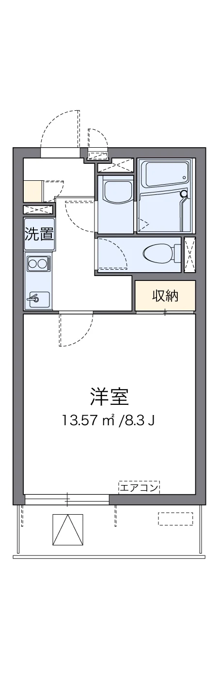 代表的な間取のため実際の間取とは異なる場合があります