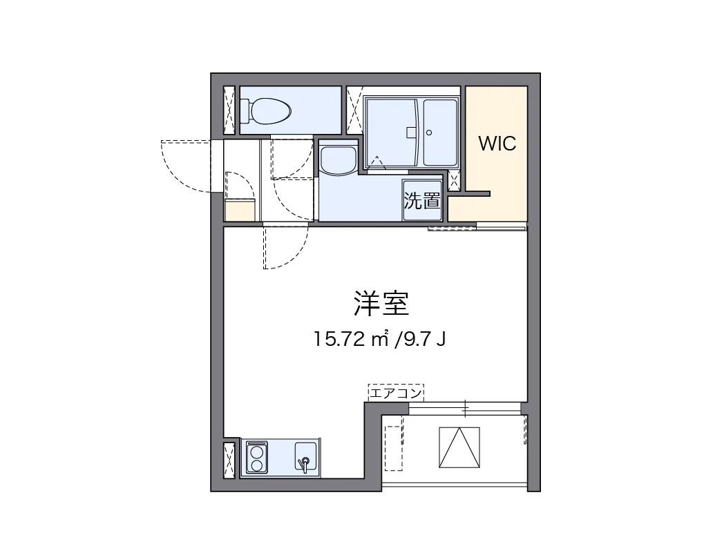 代表的な間取のため実際の間取とは異なる場合があります