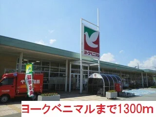 ヨークベニマルまで1300m