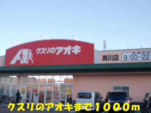 クスリのアオキまで1000m