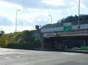 姫路西バイパス姫路西インターまで5500m