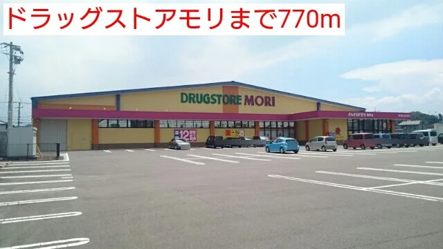 ドラッグストアモリまで770m