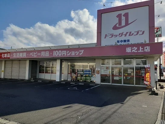 ドラッグイレブン坂之上店まで500m