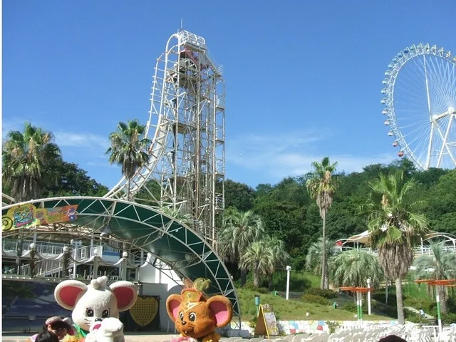 鷲羽山ハイランドまで1100m