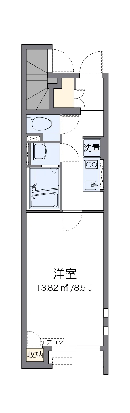 代表的な間取のため実際の間取とは異なる場合があります
