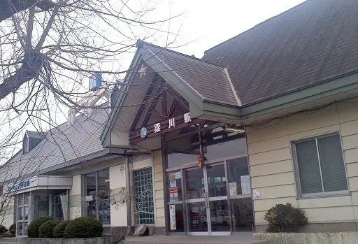 阿武隈急行　梁川駅まで550m