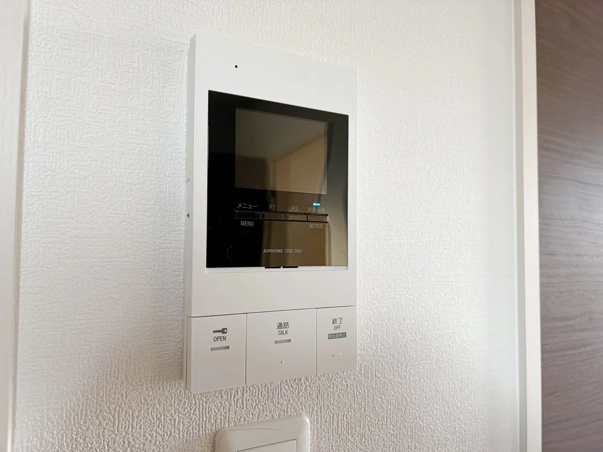 エントランスのオートロックはこちらから開錠できます🔓