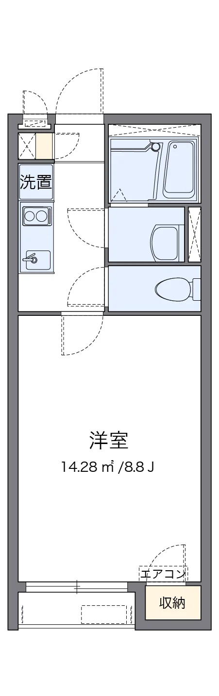 代表的な間取のため実際の間取とは異なる場合があります