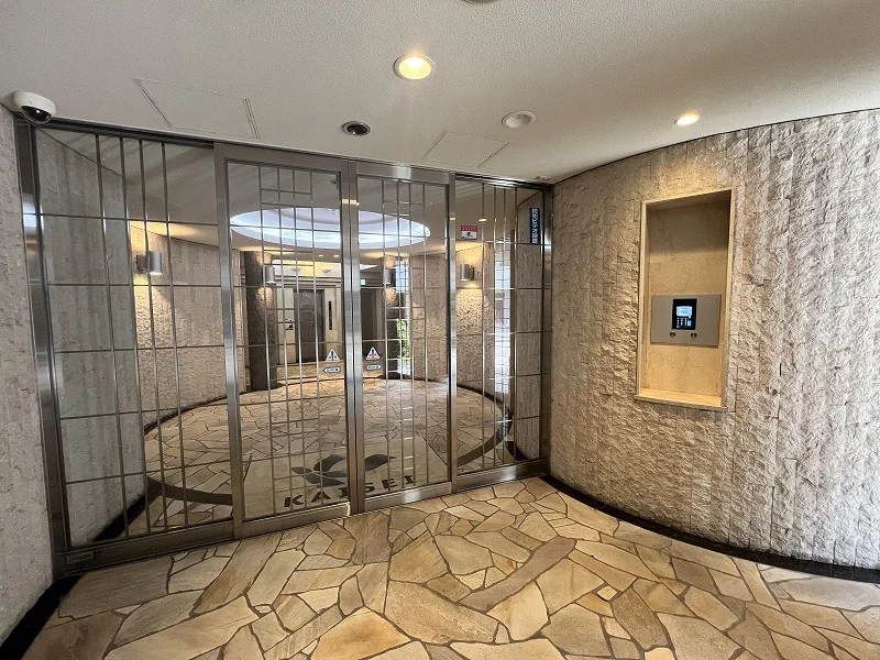 TVモニター付きオートロックで防犯もOK