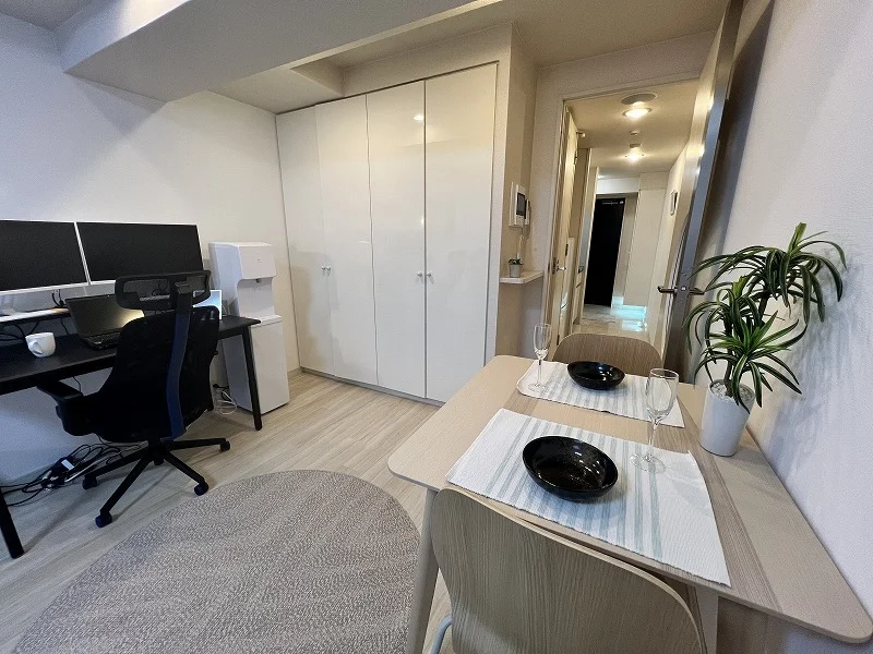 収納スペースも特大です。荷物が全て収まりますよ。