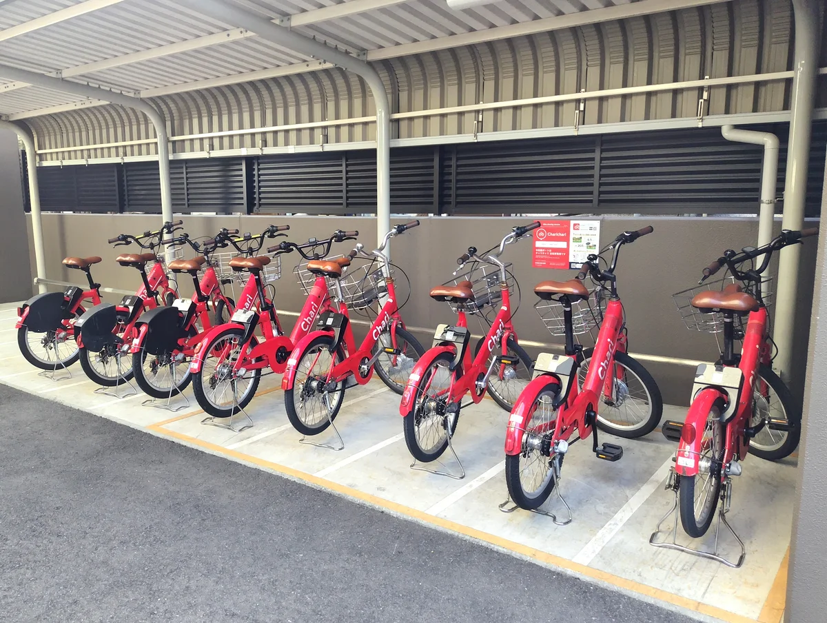 徒歩40秒で福岡名物チャリチャリポート☆この他にも近くに多数のポートがあります