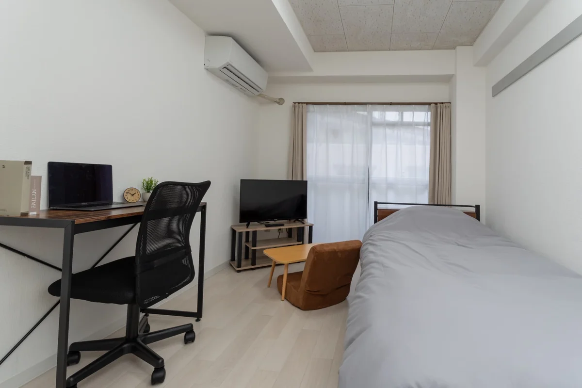 PCデスクあります。