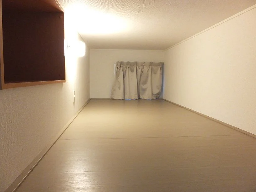 広めのロフトなので、収納力抜群！