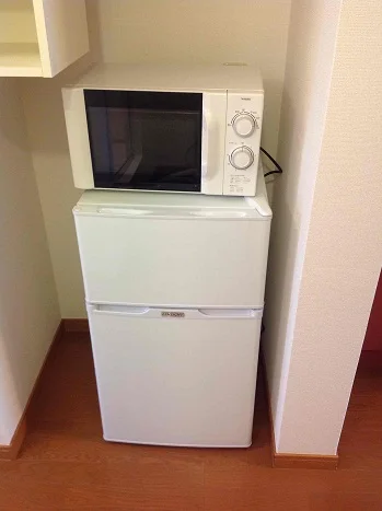 お部屋によって家電メーカーが異なります。