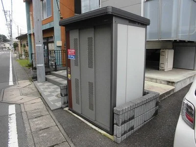 入居者様専用ゴミ庫です。