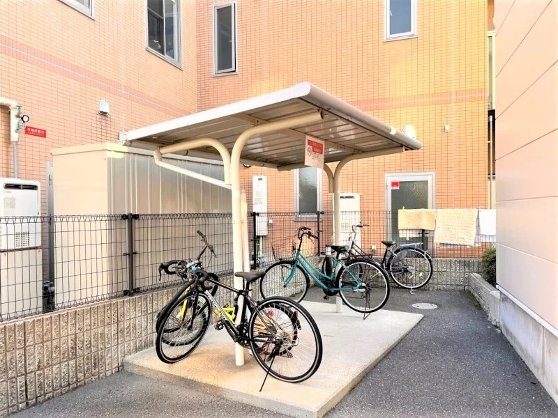 駐輪スペースです。