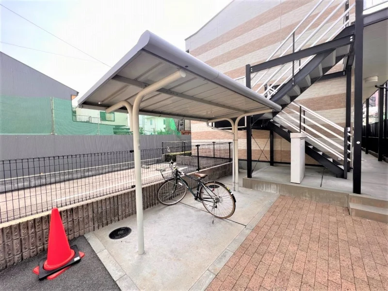 駐輪スペースです。