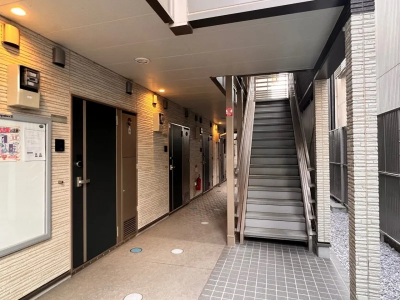 物件入り口です。