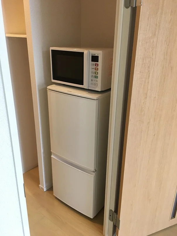 全室、冷蔵庫・電子レンジ完備