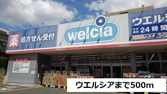 ウエルシアまで500m