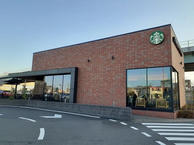 スターバックスまで830m