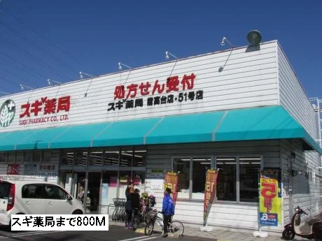 スギ薬局まで800m
