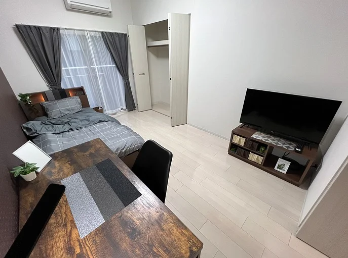 清潔感のあるお部屋でくつろいでいただけます。