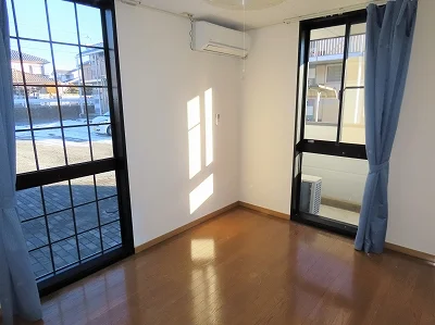 2部屋ある間取りです