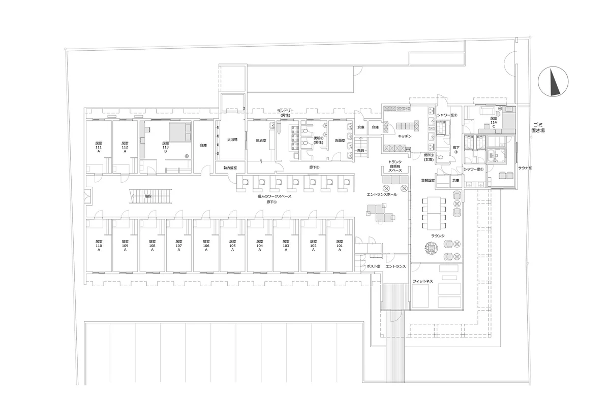 【フロアマップ】1F
