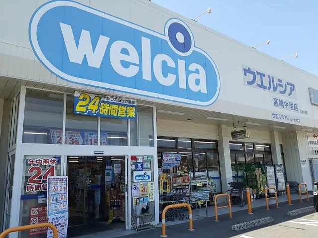 ウエルシア高崎中居店まで450m