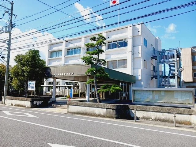 松山市役所北条支所様まで2000m