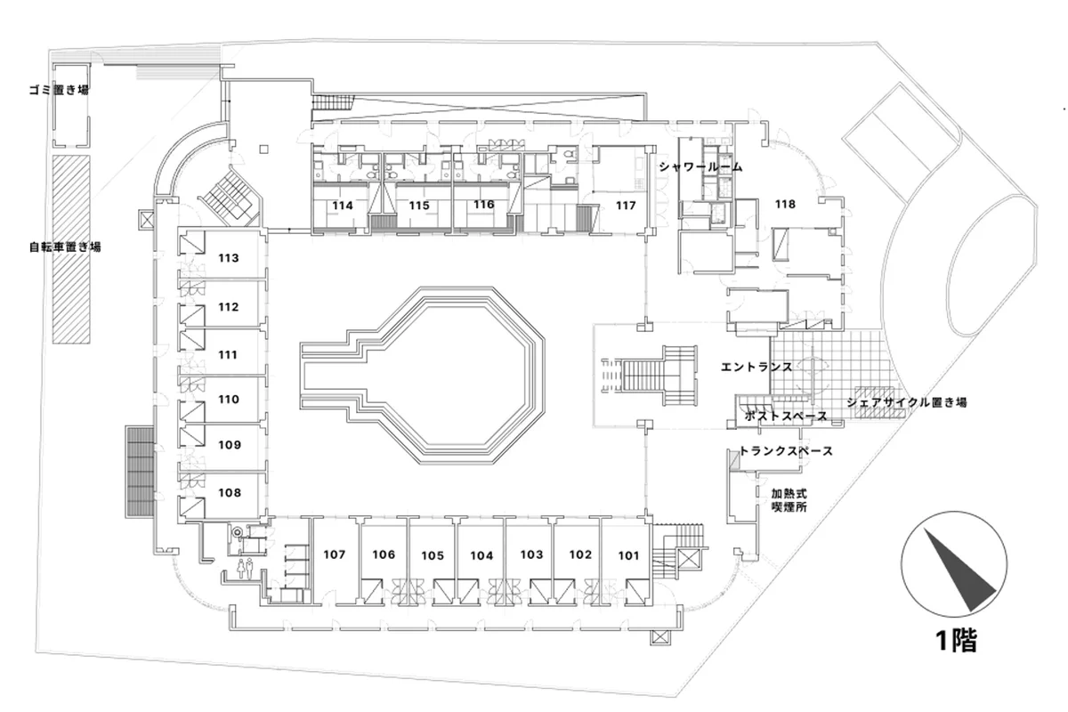 【1階】フロアマップ