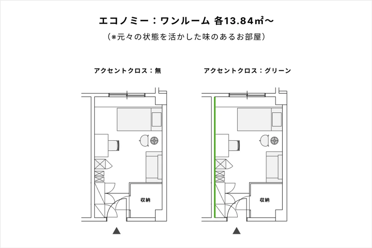 【エコノミープラン】間取り図