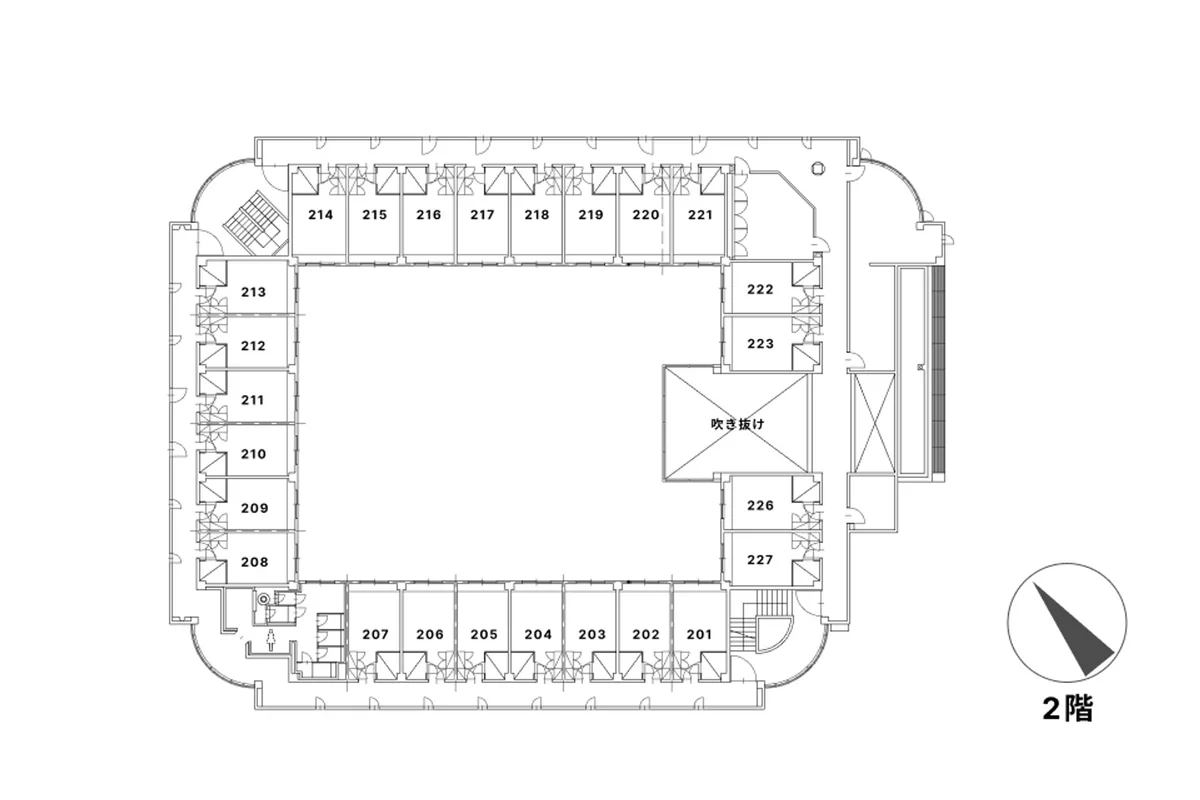 【2階】フロアマップ
