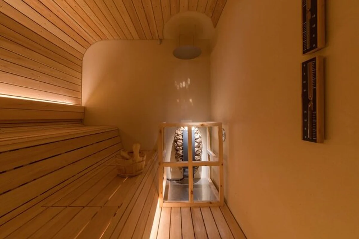 こだわりのサウナも！（※別施設のイメージ）