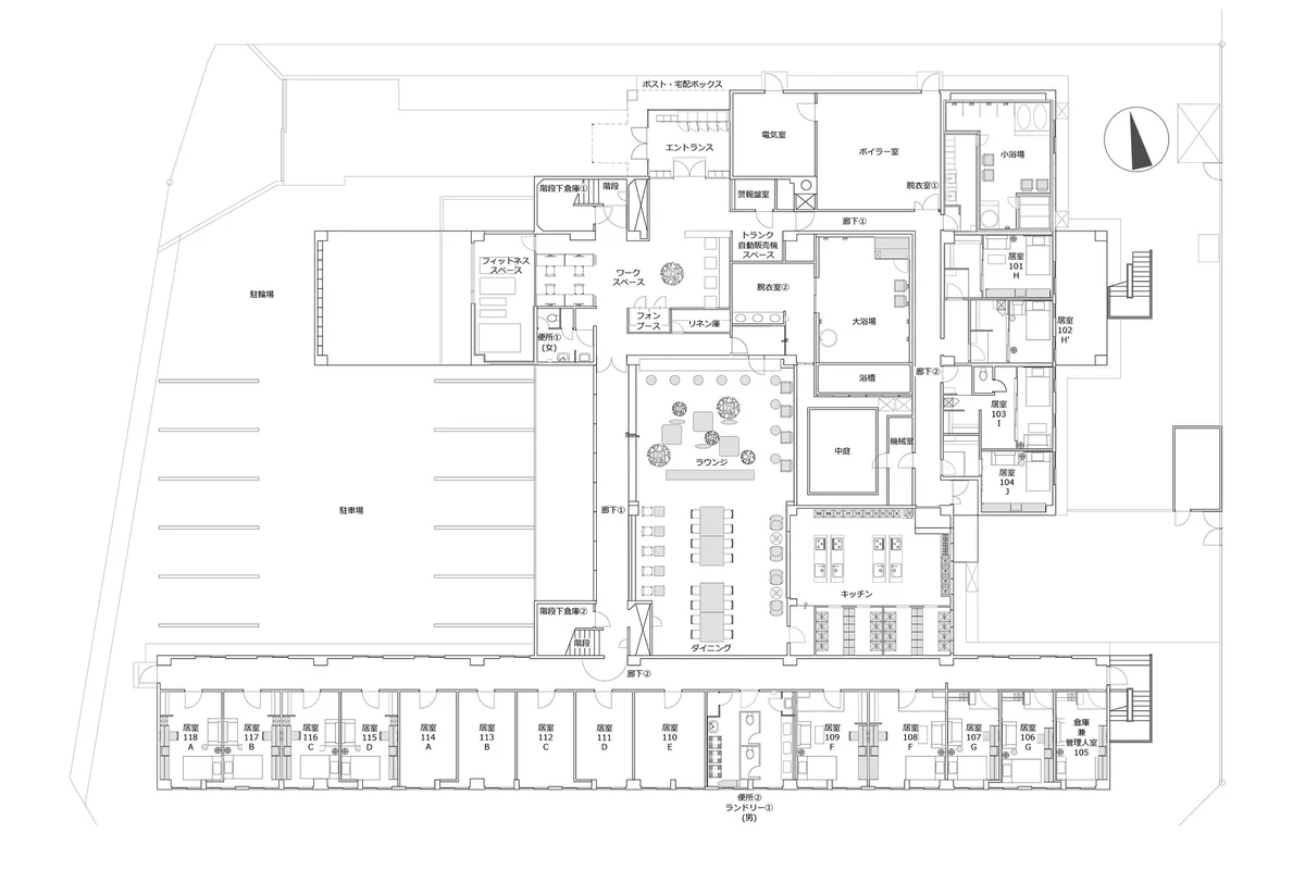 【フロアマップ】1F