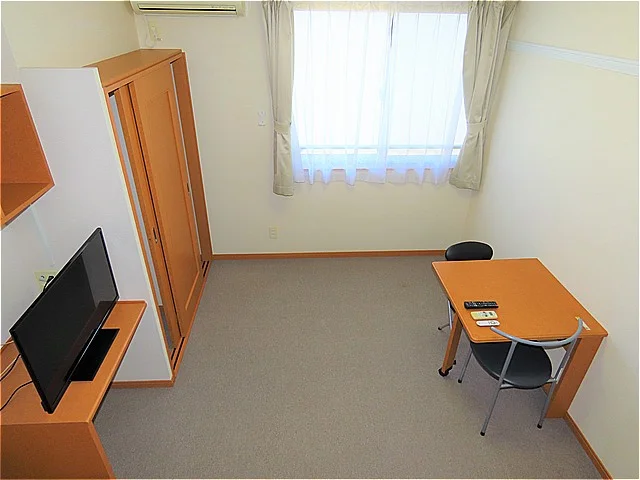 ベッド上からのアングルです