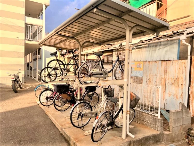 駐輪スペースです。