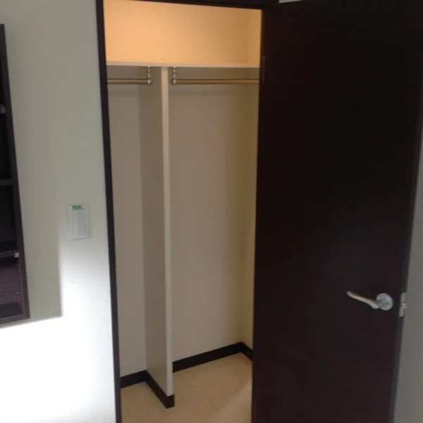 収納はウォークインクローゼットに！