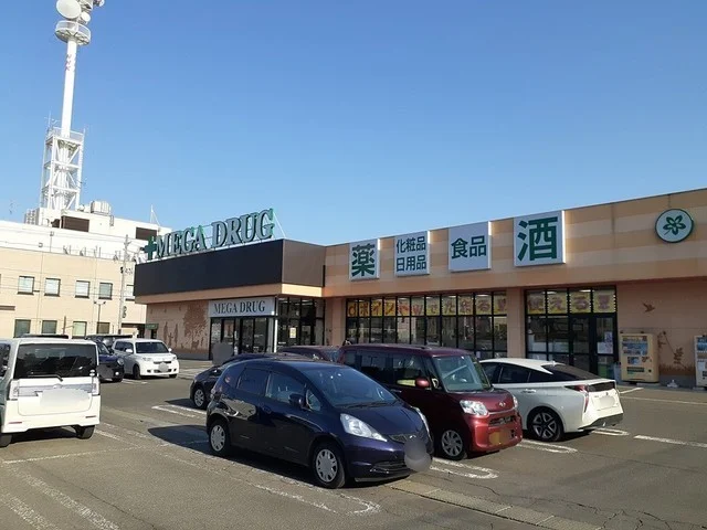 MEGA DRUG勝田店まで550m