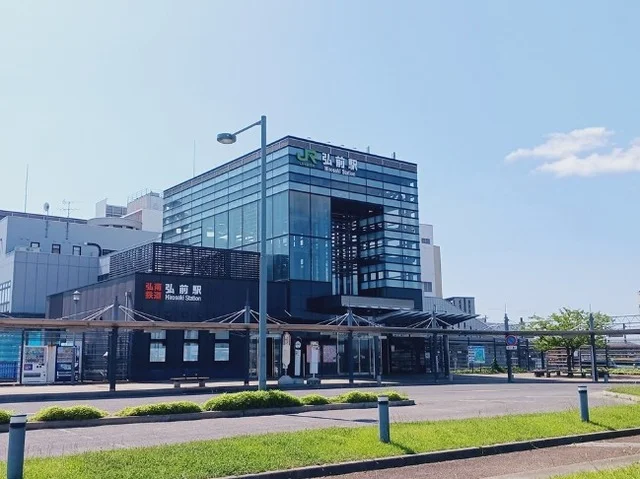 弘前駅城東口まで500m