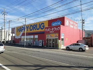 ハッピードラッグ青森浪館店まで1500m