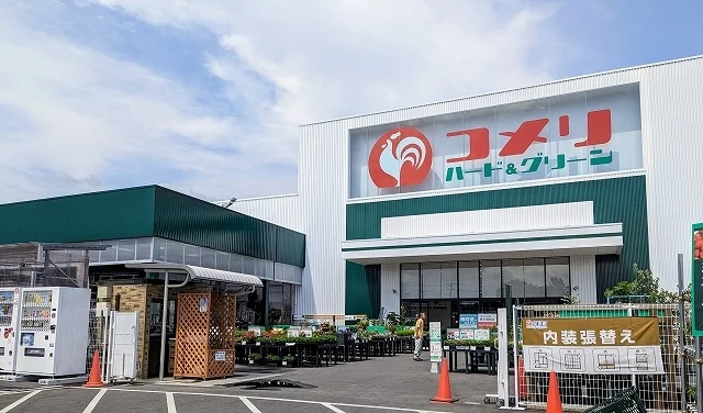 コメリ今市大沢店まで800m