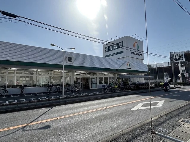 ジャパンミート卸売市場流山まで1100m