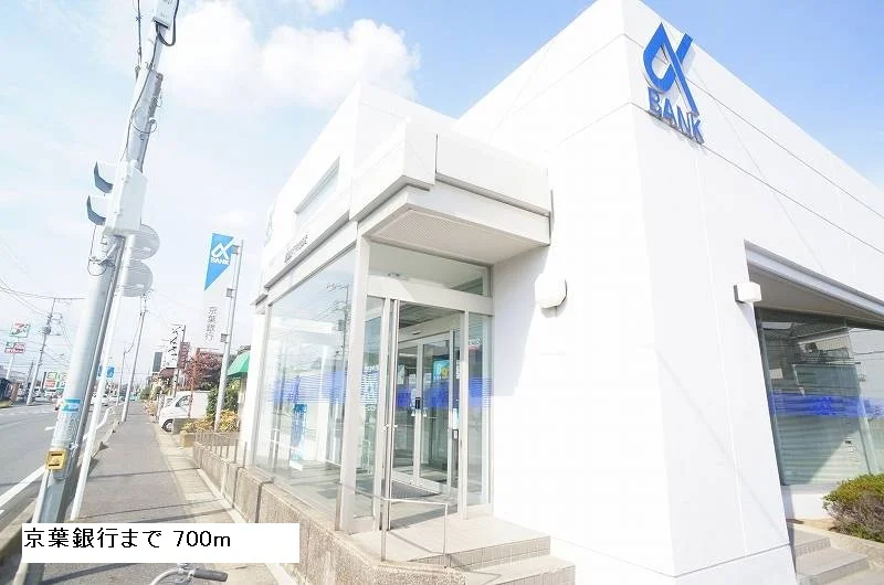 京葉銀行まで700m