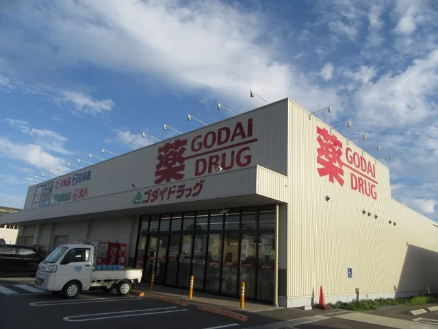 ゴダイドラッグ江本店まで700m