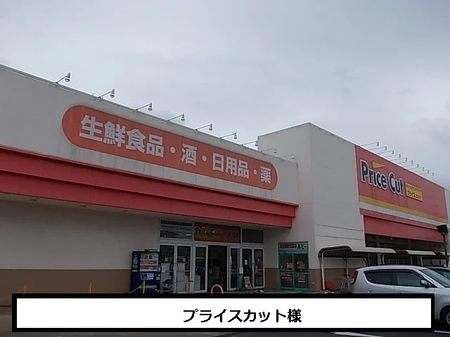 プライスカットまで500m